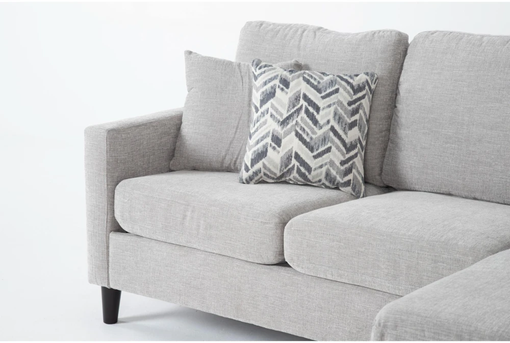 Stark Light Grey Sofa With Reversible Chaise & Dark Grey Swivel Chair 2 Stark Light Grey Sofa With Reversible Chaise & Dark Grey Swivel Chair - Image 2