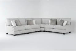 Harper Down III Chenille Modular 3 Piece Sectional