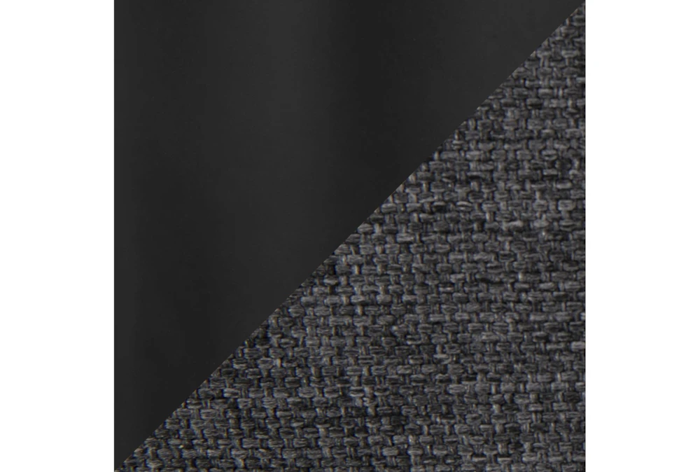 Ella Storage Bench In Black Steel And Charcoal Fabric 2 Ella Storage Bench In Black Steel And Charcoal Fabric - Image 2