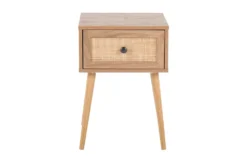 Carla Natural End Table -Living Room Furniture Shop 313739 natural mdf end table front 02