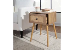Carla Natural End Table -Living Room Furniture Shop 313739 natural mdf end table room 89