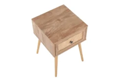 Carla Natural End Table -Living Room Furniture Shop 313739 natural mdf end table top 31