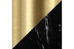 Kate Black Marble, Gold And Glass Side Table -Living Room Furniture Shop 313740 gold metal chairside table material 76