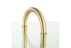 Kate White Marble, Gold And Glass Side Table -Living Room Furniture Shop 313742 gold metal chairside table detail 46