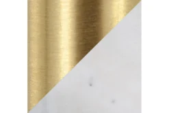 Kate White Marble, Gold And Glass Side Table -Living Room Furniture Shop 313742 gold metal chairside table material 76