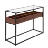 Tray Black Console Table