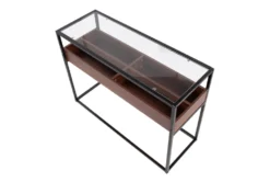 Tray Black Console Table -Living Room Furniture Shop 313753 black metal sofa table top 31