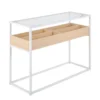 Tray White Console Table