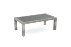 Carlyle Outdoor Wood Top Coffee Table