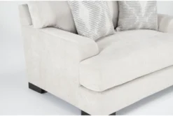 Santo Foam Microfiber 56" Chair -Living Room Furniture Shop 314730 natural fabric chair detail 45
