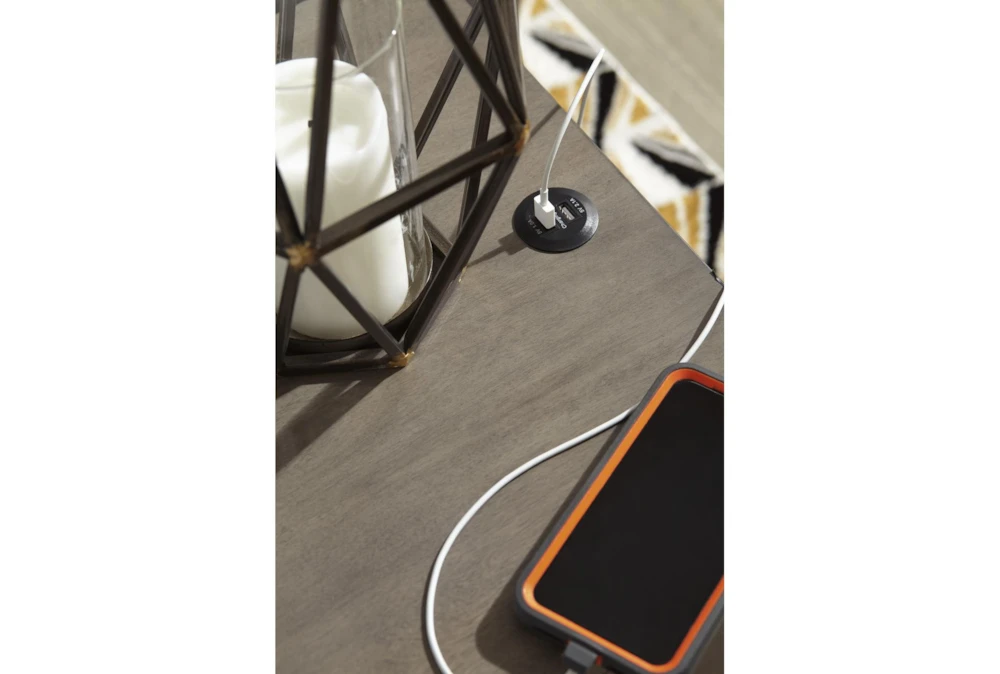 Porter Gray Accent Table 4 Porter Gray Accent Table - Image 4