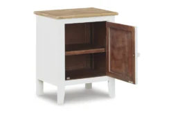Selburg White/Brown Accent Cabinet -Living Room Furniture Shop 315324 detail 45