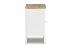Selburg White/Brown Accent Cabinet -Living Room Furniture Shop 315324 side 14