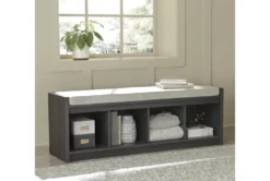 Wardlow Gray Storage Bench -Living Room Furniture Shop 315356 room 85