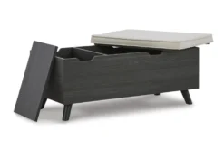 Wardlow Gray Storage Bench -Living Room Furniture Shop 315358 detail 45