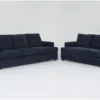 Bonaterra Midnight 2 Piece Sofa & Loveseat Set