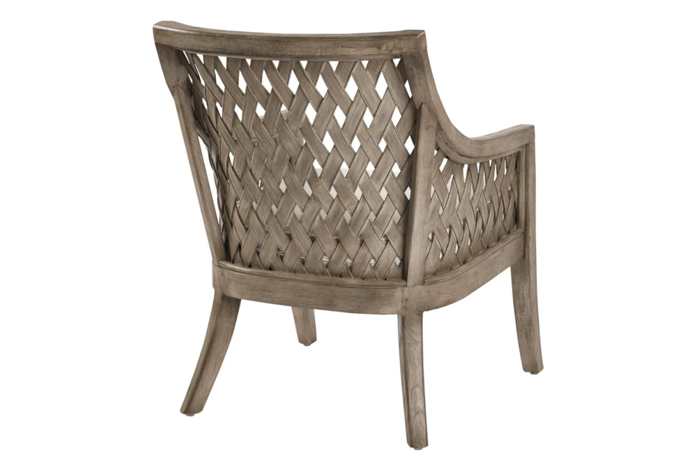 Breezy Lounge Chair With Cushion In Grey Wash Finish 3 Breezy Lounge Chair With Cushion In Grey Wash Finish - Image 3