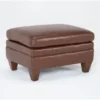 Hudson Leather Ottoman
