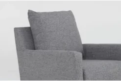 Hampstead Graphite Swivel Glider Chair 10 Hampstead Graphite Swivel Glider Chair -Living Room Furniture Shop 317505 grey fabric swivel glider detail 44