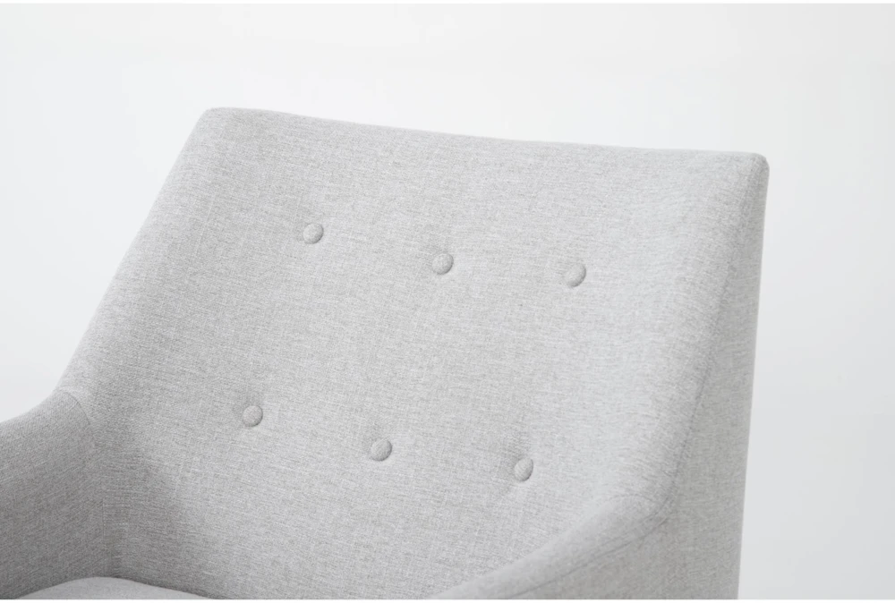 Celestino Light Grey Accent Chair 4 Celestino Light Grey Accent Chair - Image 4