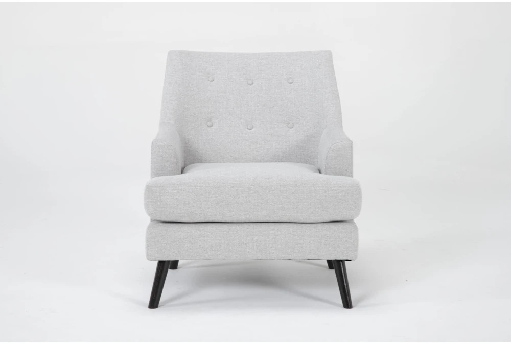 Celestino Light Grey Accent Chair 2 Celestino Light Grey Accent Chair - Image 2