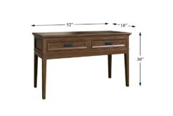 Rav Console Table With Drawers -Living Room Furniture Shop 317526 brown wood sofa table detail 45