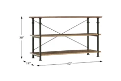 Nira Console Table With Shelves 11 Nira Console Table With Shelves -Living Room Furniture Shop 317528 brown wood sofa table detail 44