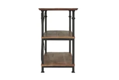 Nira Console Table With Shelves 9 Nira Console Table With Shelves -Living Room Furniture Shop 317528 brown wood sofa table side 14