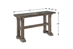 Leo Console Table -Living Room Furniture Shop 317531 brown wood sofa table detail 44