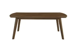 Don 3 Piece Coffee Table Set -Living Room Furniture Shop 317533 brown wood coffee and end table set front 03