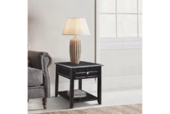 Rufus End Table -Living Room Furniture Shop 317543 brown wood end table room 85