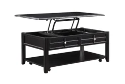 Rufus Lift-Top Coffee Table With Wheels