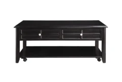 Rufus Lift-Top Coffee Table With Wheels -Living Room Furniture Shop 317544 brown wood coffee table front 02