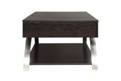 Nion Lift-Top Storage Coffee Table -Living Room Furniture Shop 317546 brown wood coffee table side 14