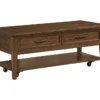 Leanor Storage Coffee Table With Wheels