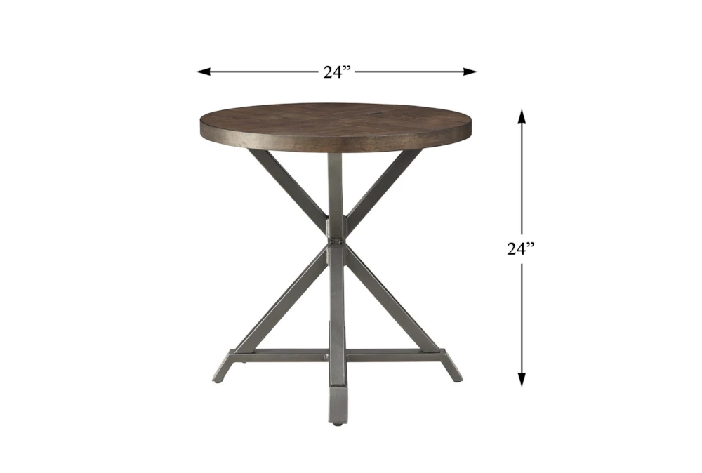 Abby 3 Piece Round Coffee Table Set 6 Abby 3 Piece Round Coffee Table Set - Image 6