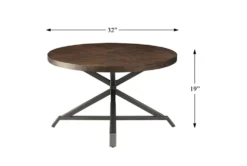 Abby 3 Piece Round Coffee Table Set 14 Abby 3 Piece Round Coffee Table Set -Living Room Furniture Shop 317565 brown wood coffee and end table set detail 45