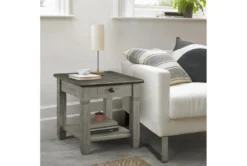 Every Two Tone Brown/Grey End Table -Living Room Furniture Shop 317566 brown wood end table room 85
