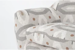 Lilly 33" Accent Chair -Living Room Furniture Shop 317585 black fabric accent chair detail 44