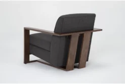 Ollie 32" II Accent Chair -Living Room Furniture Shop 317723 grey fabric accent chair side 18