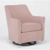 Samira Blush Swivel Glider Chair