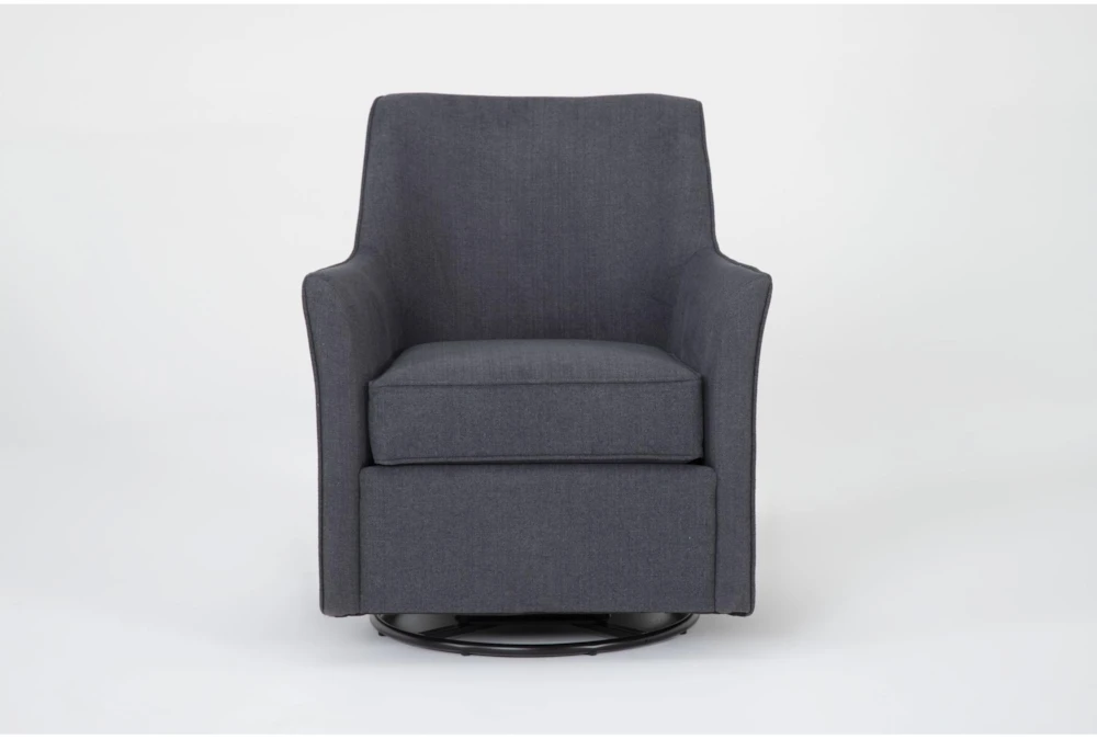Samira Slate Swivel Glider Chair 2 Samira Slate Swivel Glider Chair - Image 2