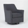 Samira Slate Swivel Glider Chair