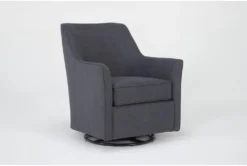 Samira Slate Swivel Glider Chair