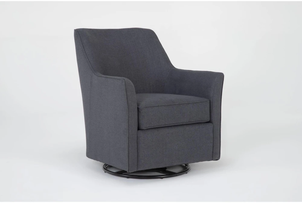 Samira Slate Swivel Glider Chair 1 Samira Slate Swivel Glider Chair