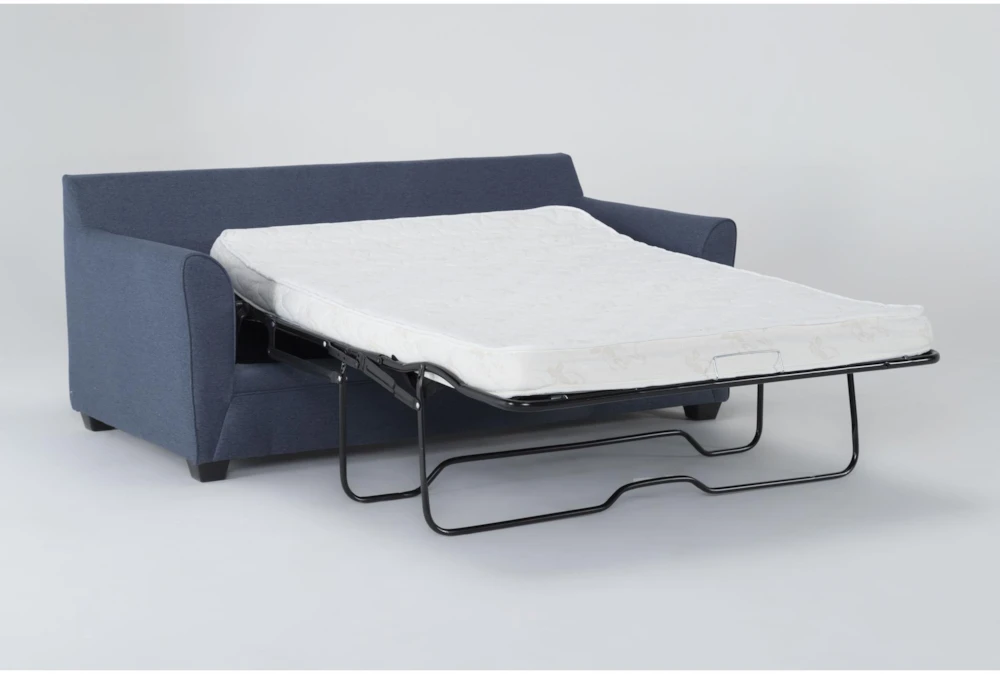 Jaylen Indigo 85" Queen Sleeper Sofa, Loveseat & Chaise Set 2 Jaylen Indigo 85" Queen Sleeper Sofa, Loveseat & Chaise Set - Image 2