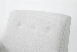 Kaycee Pumice Chair And Ottoman 7 Kaycee Pumice Chair And Ottoman -Living Room Furniture Shop 318611 grey fabric chair and ottoman set detail 44