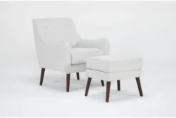 Kaycee Pumice Chair And Ottoman