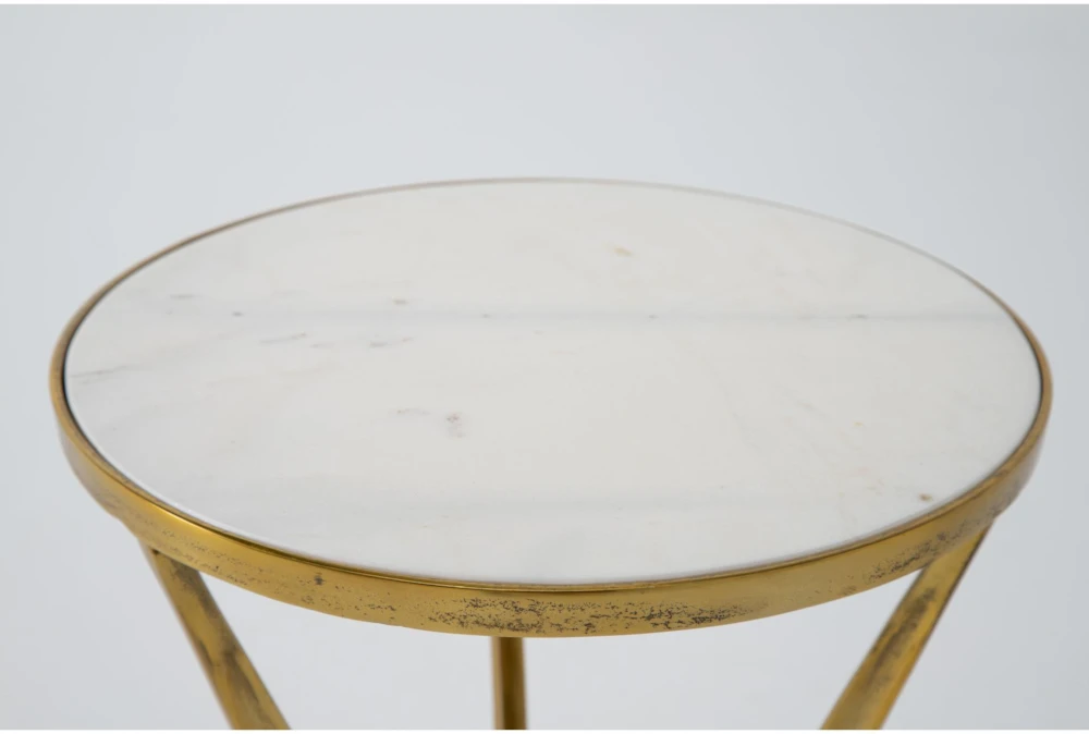 Beverly Marble Accent Table 3 Beverly Marble Accent Table - Image 3