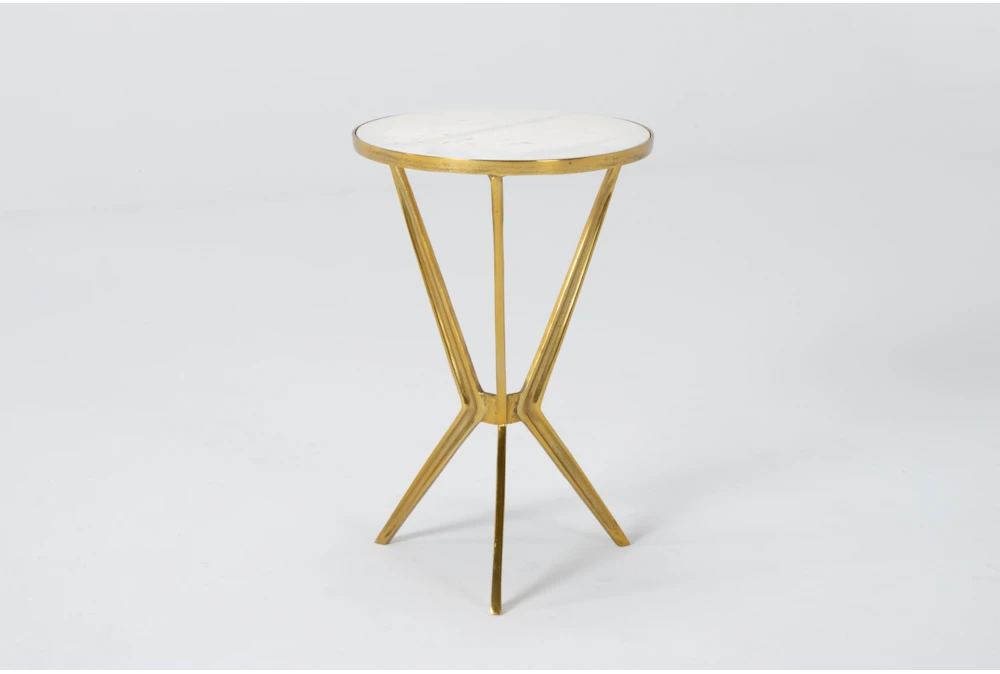 Beverly Marble Accent Table 1 Beverly Marble Accent Table
